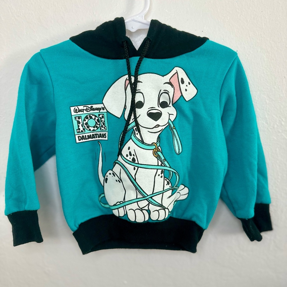 Disney 101 Dalmatians Kids Hoodie - Teal and Black